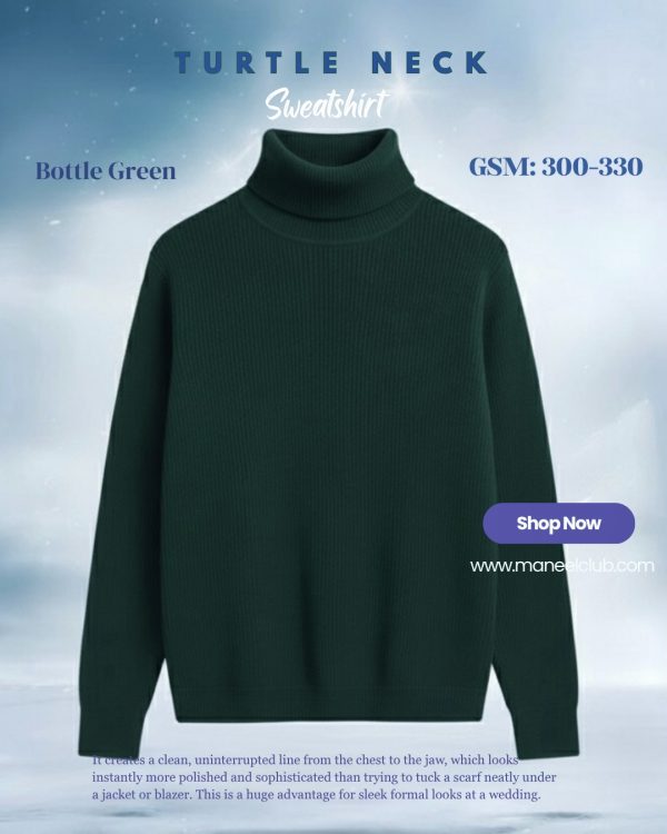 Turtleneck Sweatshirt (Premium)