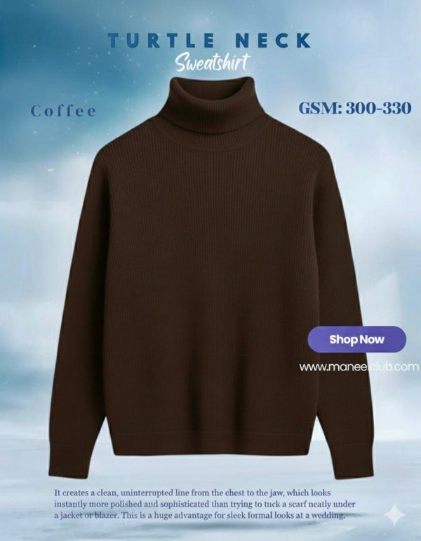 Turtleneck Sweatshirt (Premium)