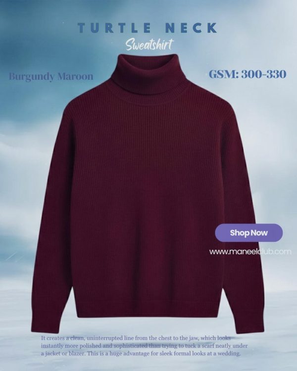 Turtleneck Sweatshirt (Premium)